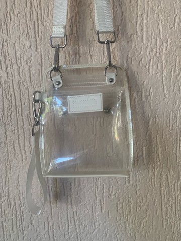 zara transparent bolsa