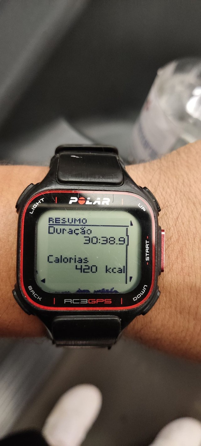 monitor cardiaco polar com gps