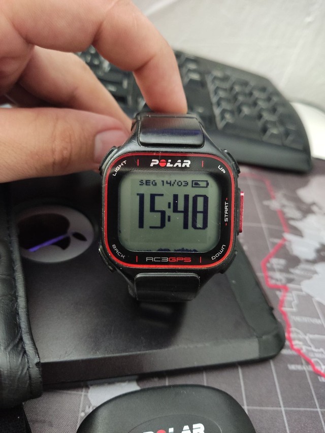 monitor cardiaco polar com gps