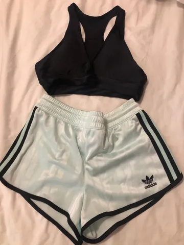 Conjunto top Pp e p short adidas original P