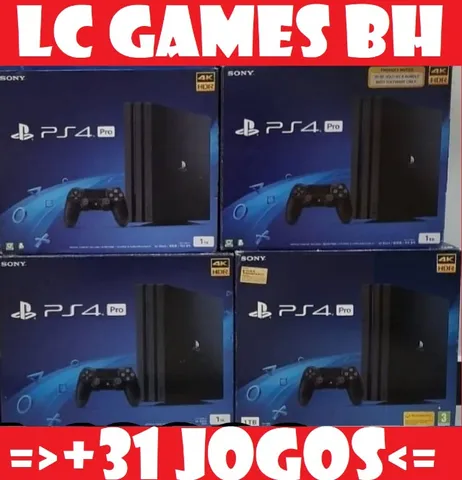 VIDEO GAME PLAYSTATION 4 500GB + 1 CONTROLE BLURAY - Apel Informática