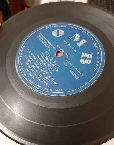Disco Vinil LP Tito Rio - Compacto Raro O.M.B. 10.011 1966 - Foto 5