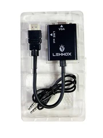 Cabo Conversor HDMI VGA Lehmox LEY-01 - Foto 5
