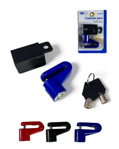 Cadeado Antifurto Para Disco da Moto