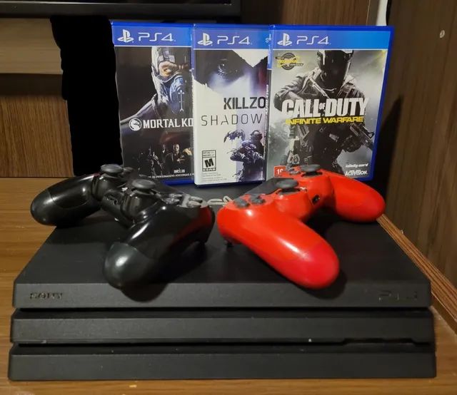 Ps4 Pro 1tb - Acompanha 1 controle e 3 jogos - Videogames - Beira Rio,  Cataguases 1242777415