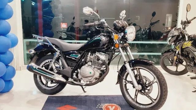 Suzuki Haojue Chopper 150  Brinde:  Documento + R$ 300,00 Cash Back - Foto 3