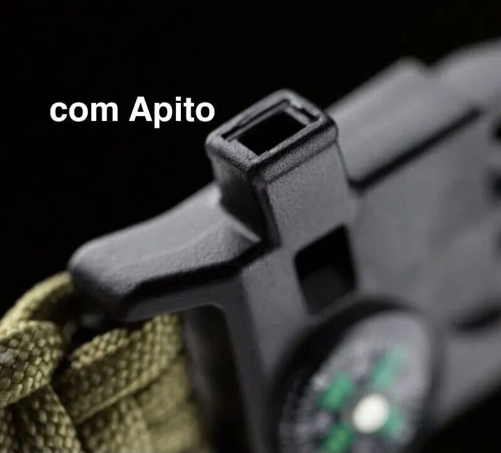 Pulseira militar paracord - Foto 4