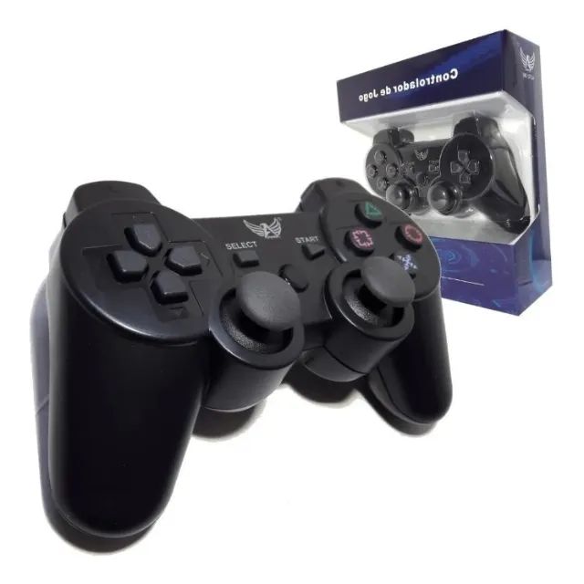 Controle para PS3, Wireless, serve para PC, Notebook. Recarregável - Foto 3