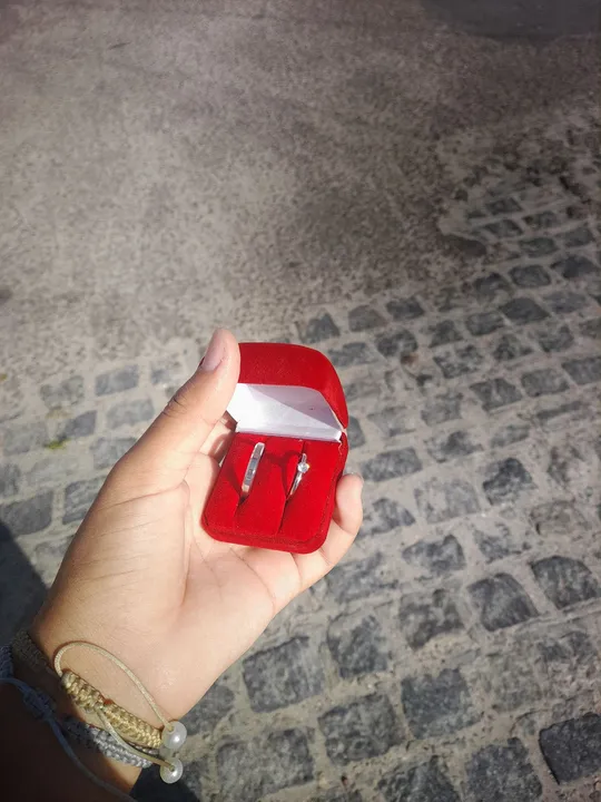 Buquê + alianças