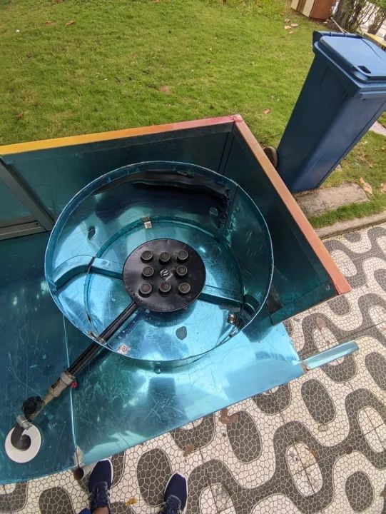 Vendo carrinho novo para preparo de lanches. - Foto 2