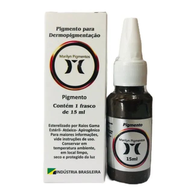 Pigmento Marilyn 15ml - Castanho Escuro - Foto 2