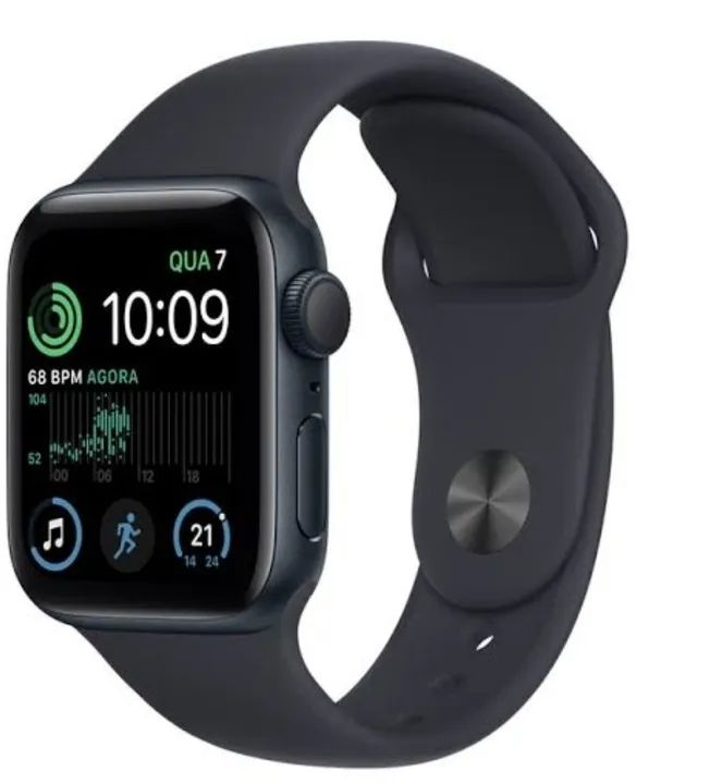 Apple Watch Se 2 40 mm Preto (2023) | Lacrado Novo | Loja Fisica