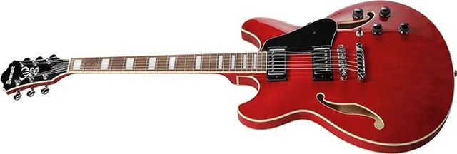 Guitarra Ibanez AS73-TCD Transparent Cherry Red - Foto 4