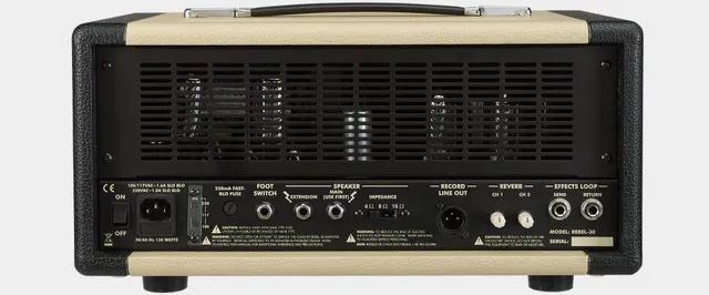 Cabeçote + caixa de guitarra Egnator Rebel 30 Valvulado - Foto 3