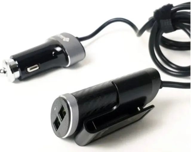 Carregador Veicular Turbo 2x2 Usb Assento Frontal e Traseiro - Foto 5