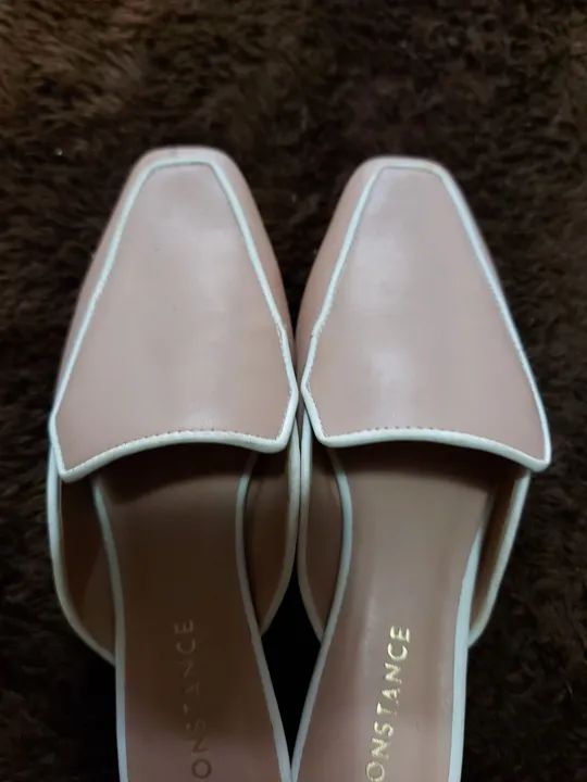 Calçado rasteirinha. MULE  em couro  - Foto 2