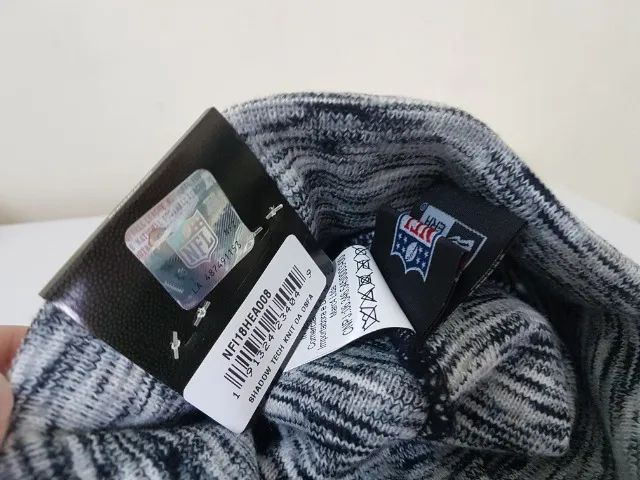 Gorro New Era Infantil NFL Las Vegas Raiders Original - Foto 4