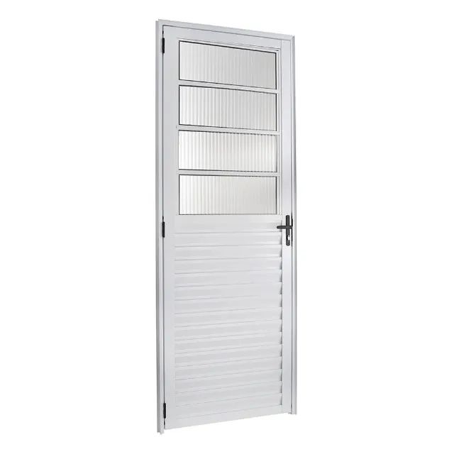 Porta basculante 2,10x80 no alumínio branco