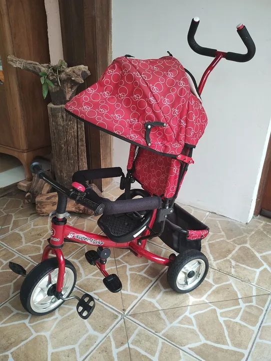 Triciclo infantil para criança - Foto 6