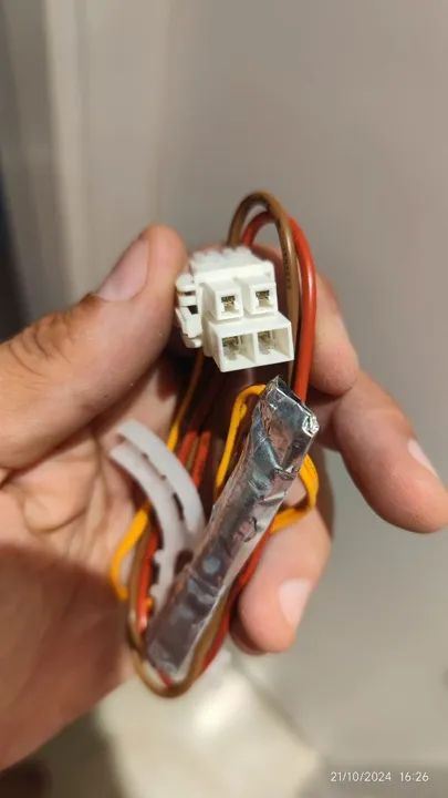 Sensor de degelo e temperatura - refrigerador LG