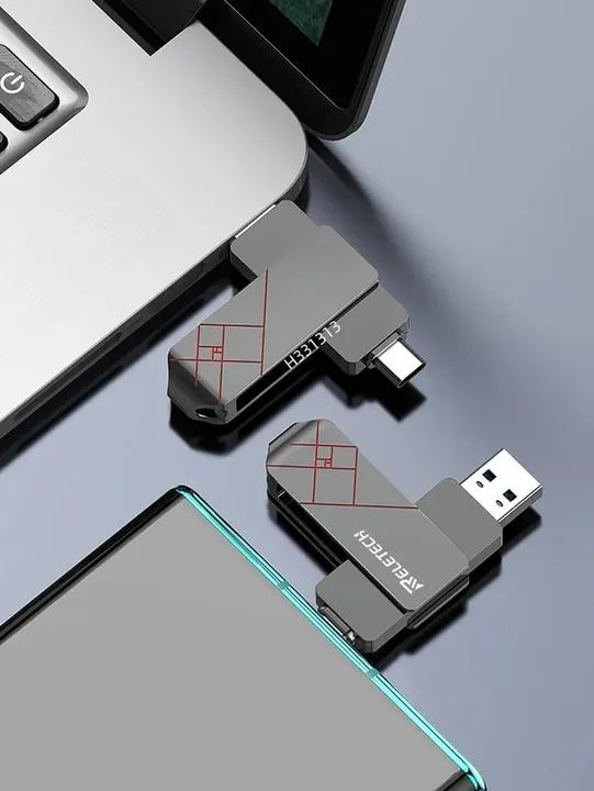 Pendrive 128gb Original Reletech 3.1, 2 em 1 - Foto 5