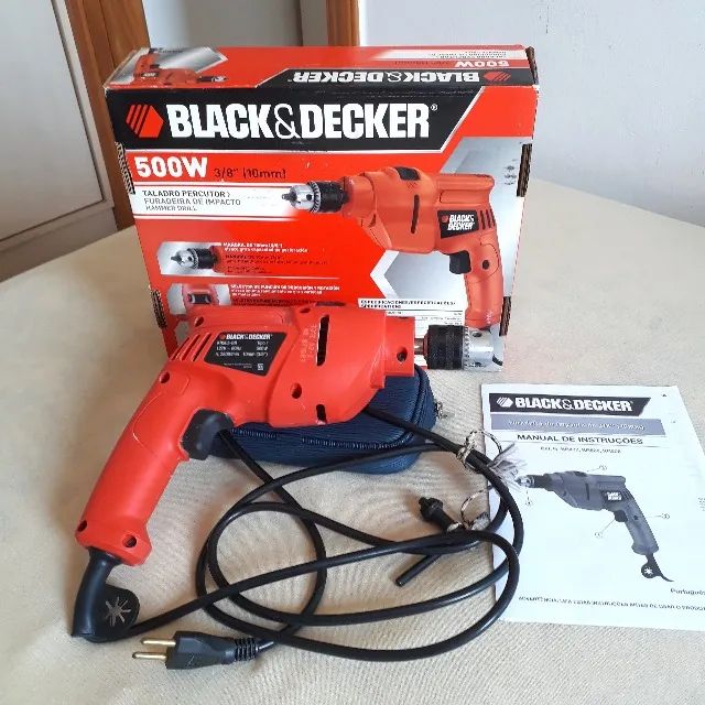 Furadeira Black & Decker 