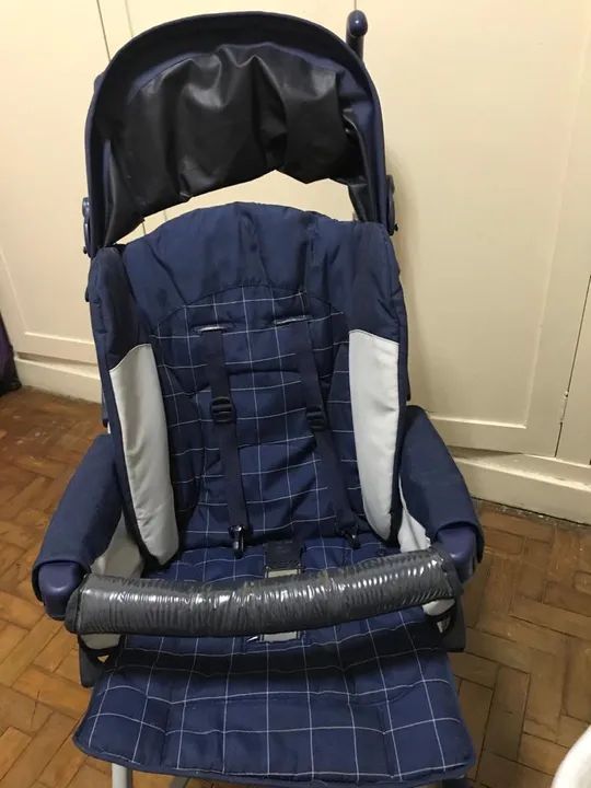 Carrinho bebê - Trio Chicco - bebê conforto e Moisés - Foto 3