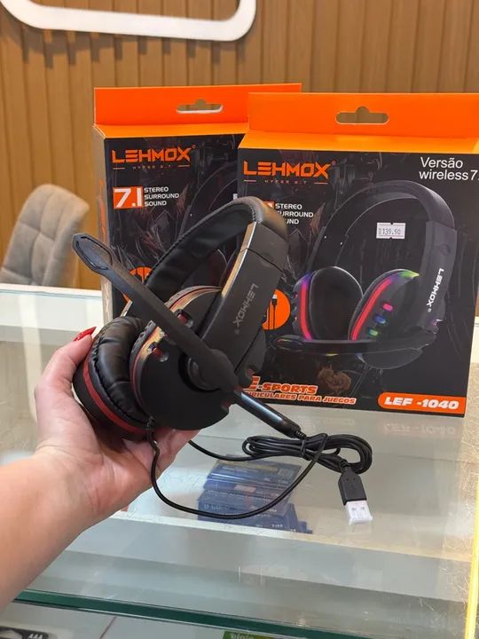 Headset Gamer Usb 7.1 Lehmox - Foto 4