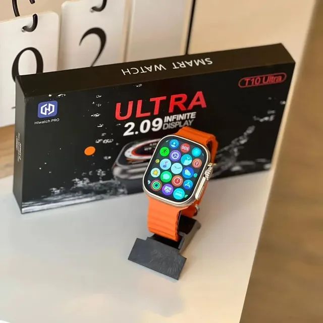 Relógio swartwatch T10 tela 2.09 polegadas  - Foto 5