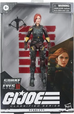 GI Joe Classified Series Snake Eyes: Origins Figura Scarlett - F0111