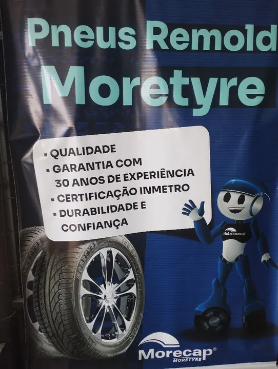 PNEU REMOLD 185R14 CARGA VIPAL 2 ANOS DE GARANTIA