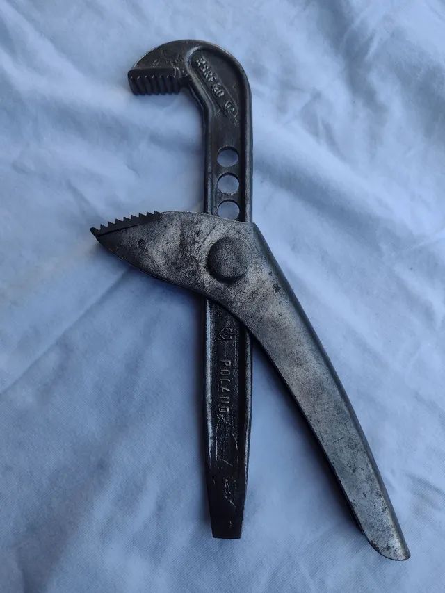 Chave de cano antiga  - Foto 4