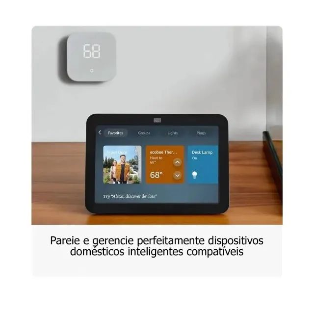 Amazon Echo Show 8 3ª Geração - Smart Screen - Tela 8" com Wi-Fi e Bluetooth - Foto 4