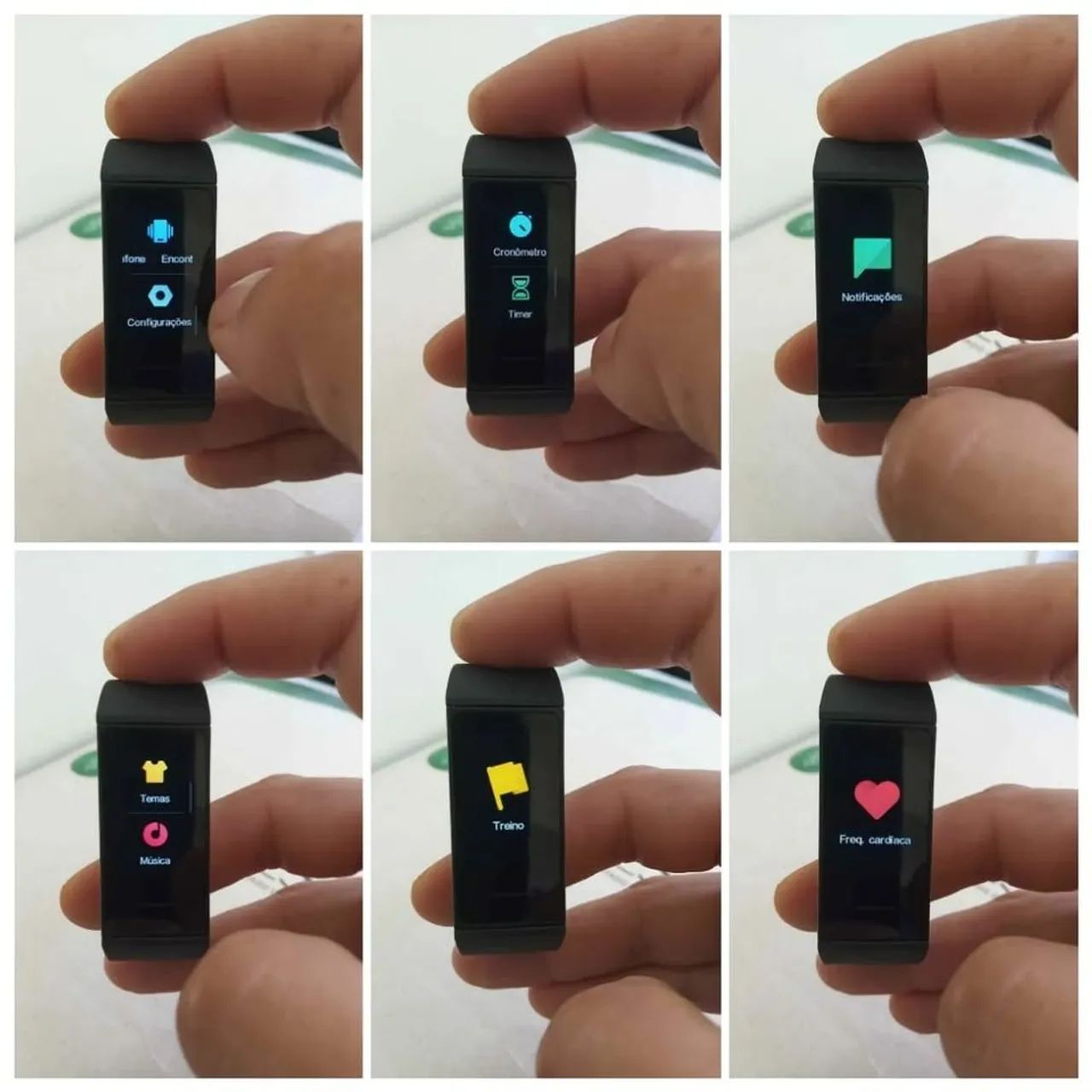 Smartwatch XIAOMI REDMI MIBAND 4C/ modo esportivo-saúde/resistente a água/14 diaS bateria - Foto 2