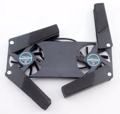 Suporte Base Notebook Com Cooler (2 Ventiladores) De Ventilaç ão (z358) - Foto 4