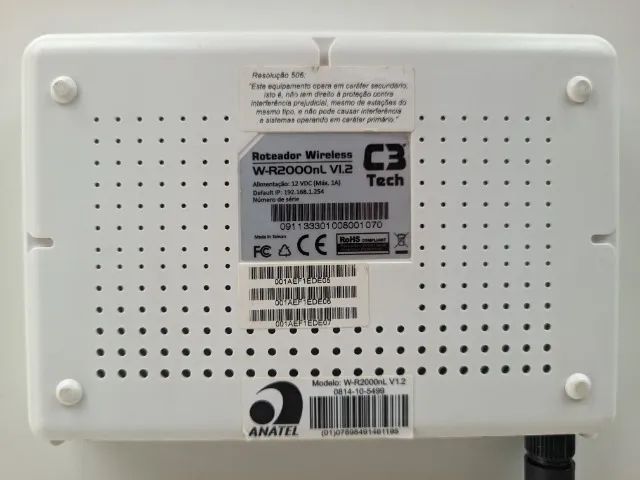 Roteador C3 Tech W-R2000nL V1.2 Funcionando Perfeitamente - Foto 5