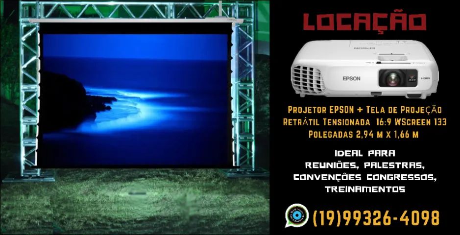 Locação de Projetor, Telão e Som (Dj) para festas - Foto 5