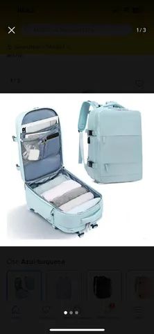  MOCHILA DE VIAGEM LANÇAMENTO! ENTREGO EM TODO DF  - Foto 3