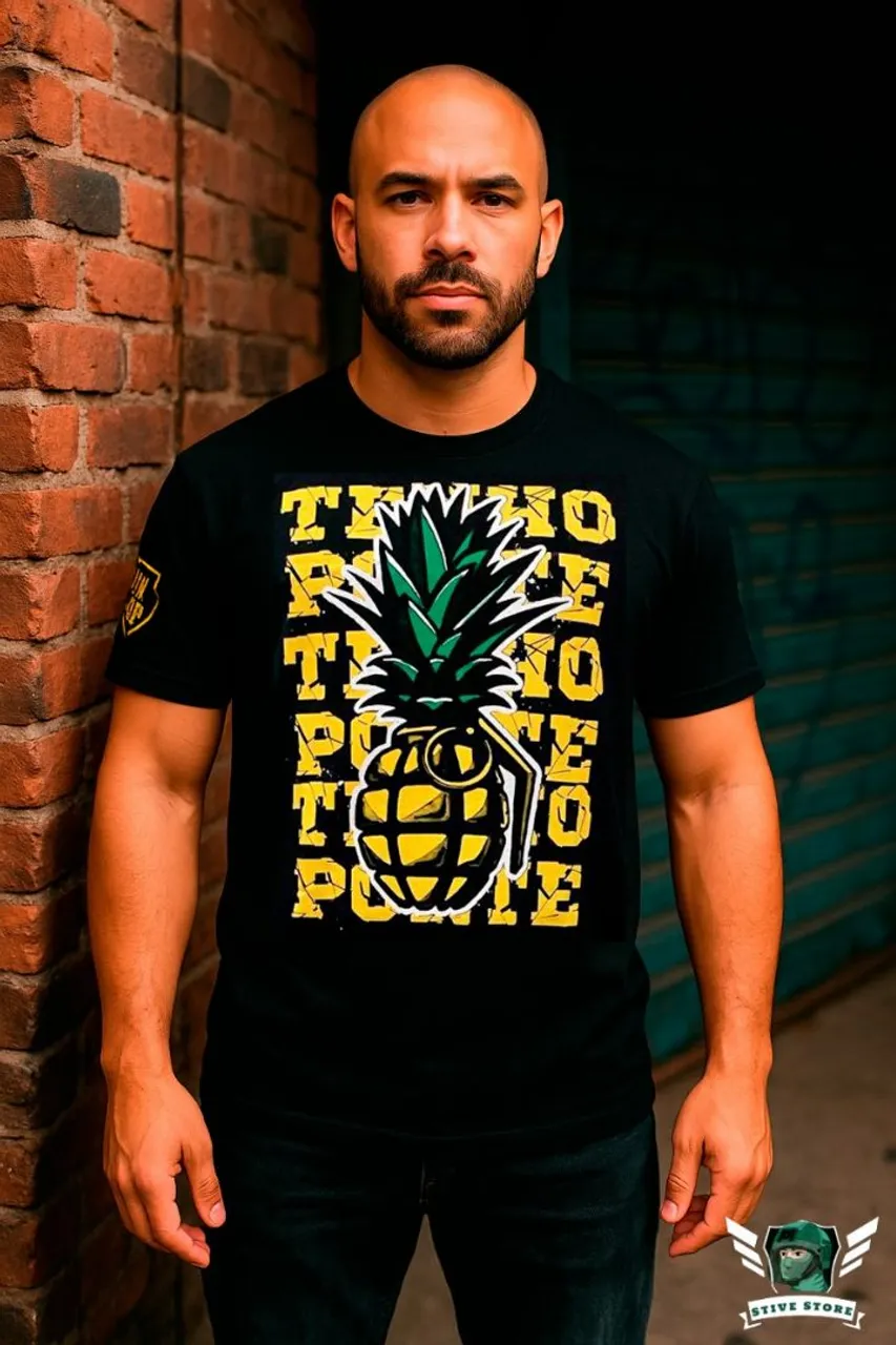 Camiseta Exclusiva Pineapple Grenade - Estilo e Atitude