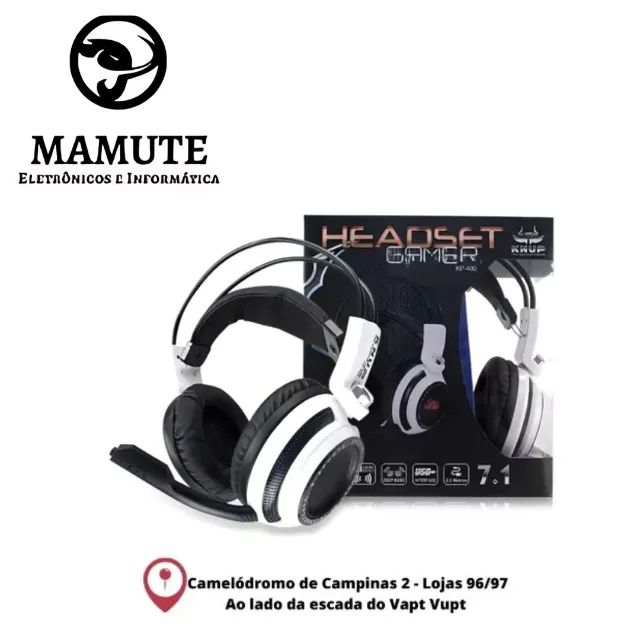 Headset Gamer 7.1 Fone Com Microfone Plug P2 Knup Kp-400