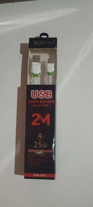 Cabo USB tipo C 2 M
