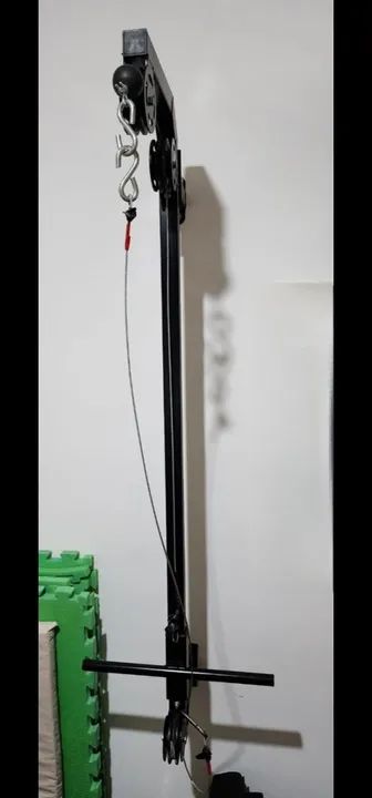 Polia para puxada alta e remada.