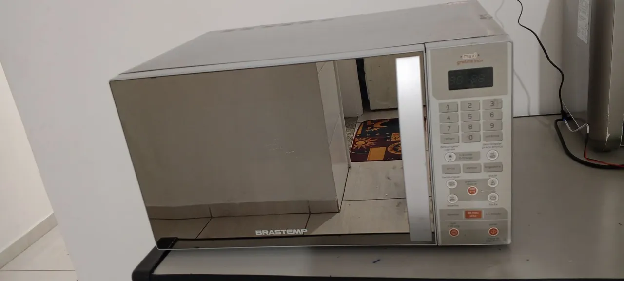 Microondas Brastemp Max Gratine Inox