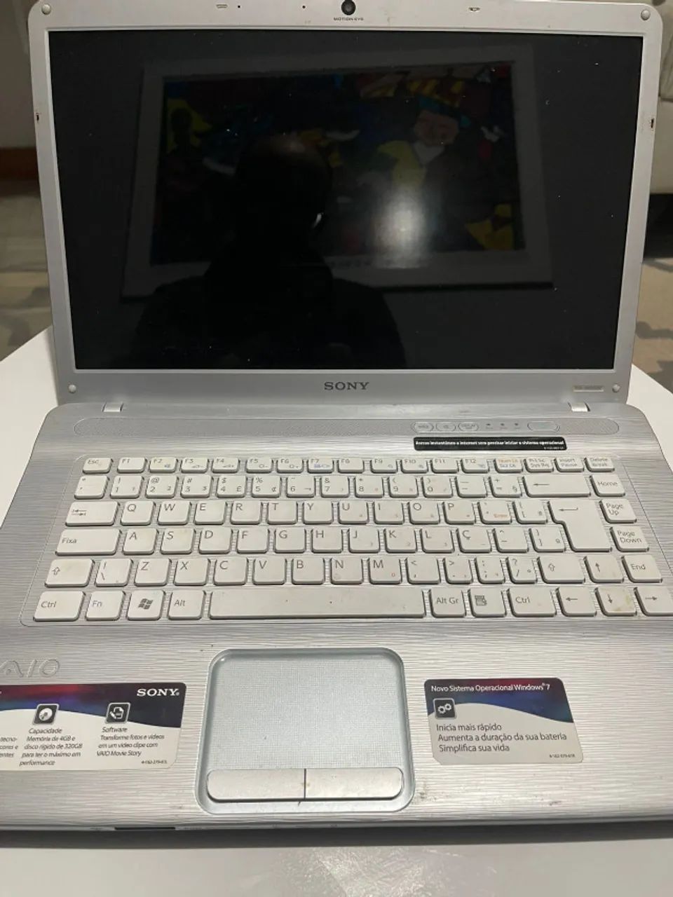 2 Carcaças de notebook - Dell e Sony para retirada peças.