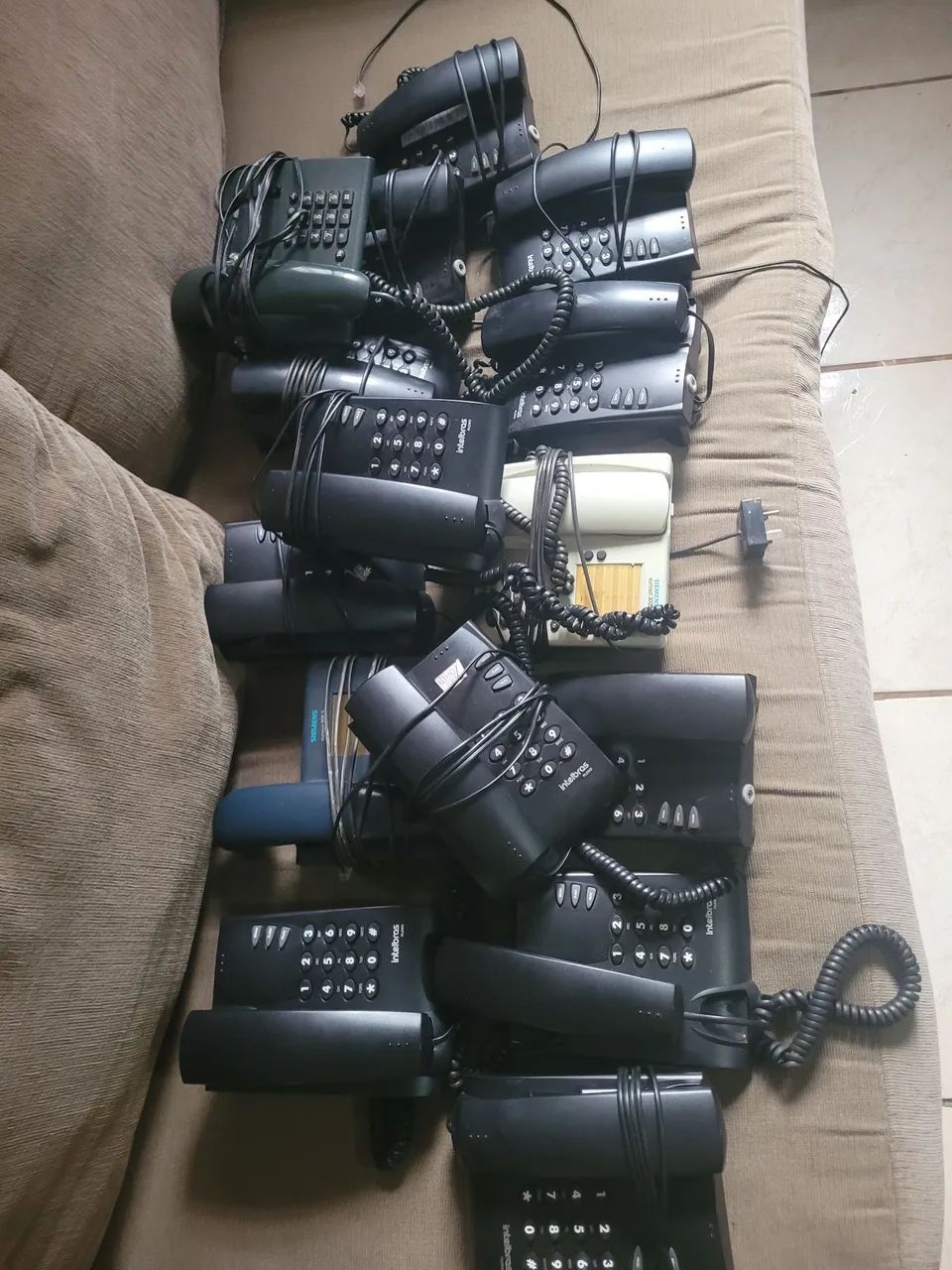 Lote de telefones fixos usados - Ótima oportunidade!