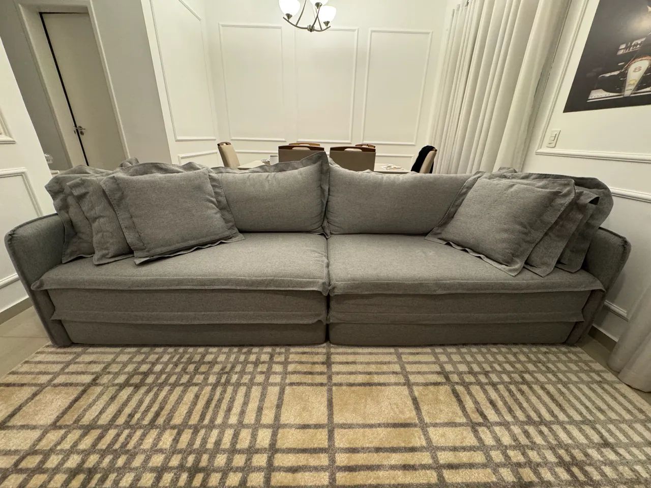 Sofá lindíssimo 3 metros  - Foto 2