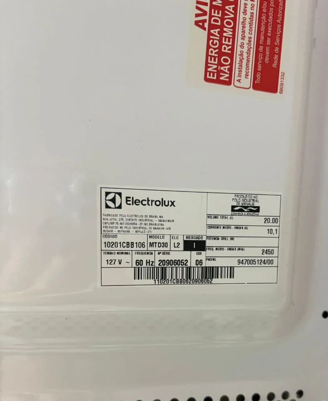 Micro-ondas Electrolux - Foto 3