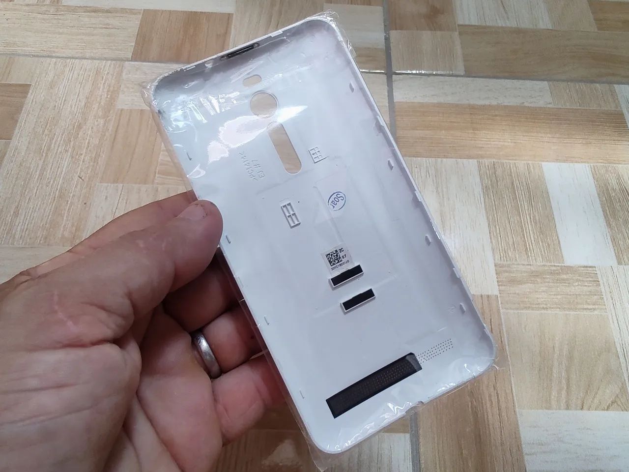 Capinha para Asus Zenfone 2 Laser ZE551ML - Diamond White - Foto 2