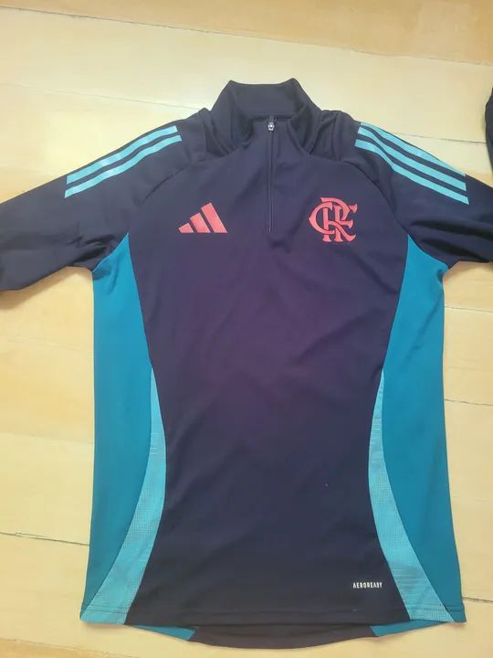 conjunto de treino flamengo 2025 original - Foto 2
