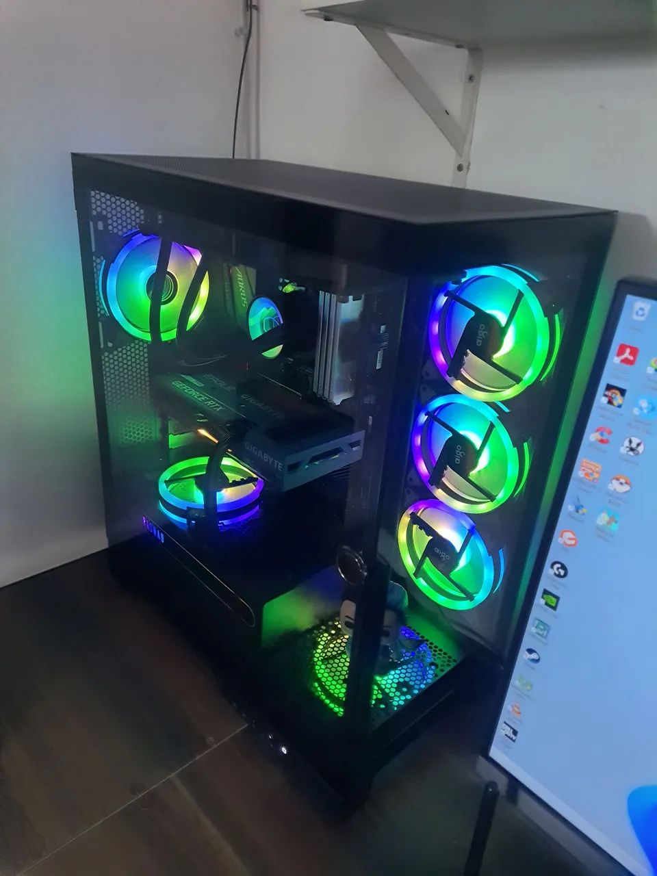 Intel Core i5 12600k, RTX 3050 8Gb, 32GB Memória Ram, Ssd 2Tb Nvme